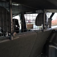 Sakura SS5259 Autós Fejtámla Védőrács Kutyáknak - Állítható Magasság és Szélesség, Szerszám Nélküli Felszerelés, Ezüst 5