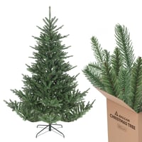 Brad de Crăciun artificial SALCAR, verde, 180 cm - Pom de Crăciun artificial pentru decor interior 1