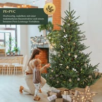 Brad de Crăciun artificial SALCAR, verde, 180 cm - Pom de Crăciun artificial pentru decor interior 3