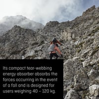 Set Via Ferrata Salewa Premium Attac - Echipament de Asigurare pentru Alpinism 8
