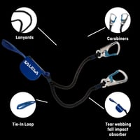 Set Via Ferrata Salewa Premium Attac - Echipament de Asigurare pentru Alpinism 3