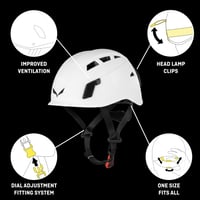 Cască de alpinism și ciclism Salewa Toxo 3.0 - Protecție ușoară și sigură pentru cap 3