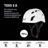 Cyklistická a horolezecká prilba Salewa Toxo 3.0 – Ľahká a priedušná ochranná výbava 2