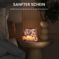 Difuzor de aromă 2 în 1 SALKING, 150 ml - 7 culori LED, efect de flacără, vaporizator de uleiuri esențiale, aromaterapie 4