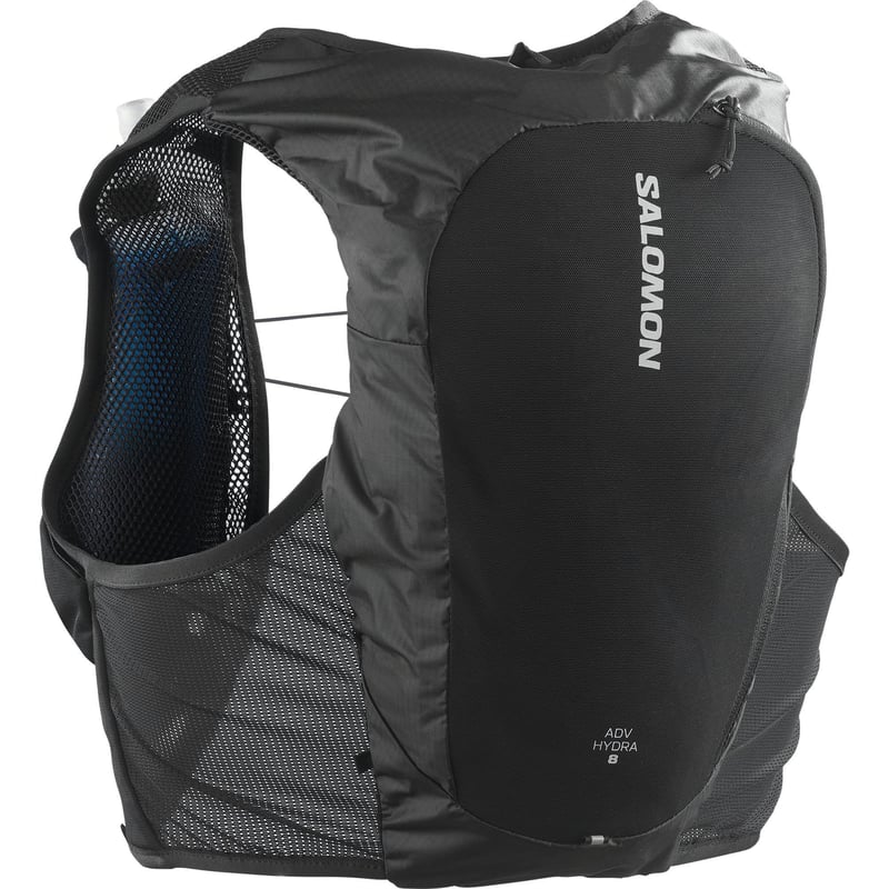 Bežecká hydratačná vesta Salomon ADV Hydra Vest 8, objem 8 litrov, s pohodlnou stabilizáciou, rýchlym prístupom k mäkkým fľašiam a veľkým vreckom na gély