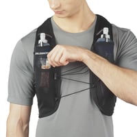 Bežecká hydratačná vesta Salomon ADV Hydra Vest 8, objem 8 litrov, s pohodlnou stabilizáciou, rýchlym prístupom k mäkkým fľašiam a veľkým vreckom na gély 8