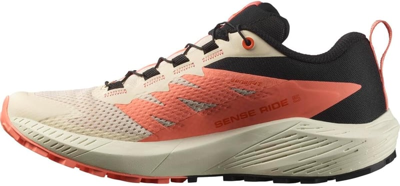Salomon Sense Ride 5 női túracipő 42 EU Tender Peach Fusion Coral Black