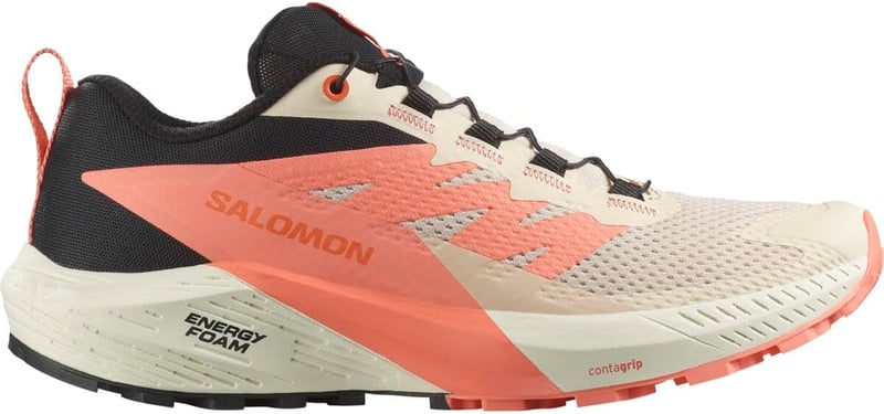 Salomon Sense Ride 5 női túracipő 42 EU Tender Peach Fusion Coral Black