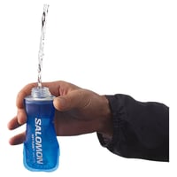 Salomon Soft Flask 150ml 28 Flexibilná fľaša unisex, rýchly prísun energie, ekologická, ventil s vysokým prietokom, Clear Blue 3