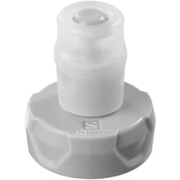 Salomon Soft Flask 150ml 28 Flexibilná fľaša unisex, rýchly prísun energie, ekologická, ventil s vysokým prietokom, Clear Blue 2