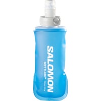 Salomon Soft Flask 150ml 28 Flexibilná fľaša unisex, rýchly prísun energie, ekologická, ventil s vysokým prietokom, Clear Blue 1