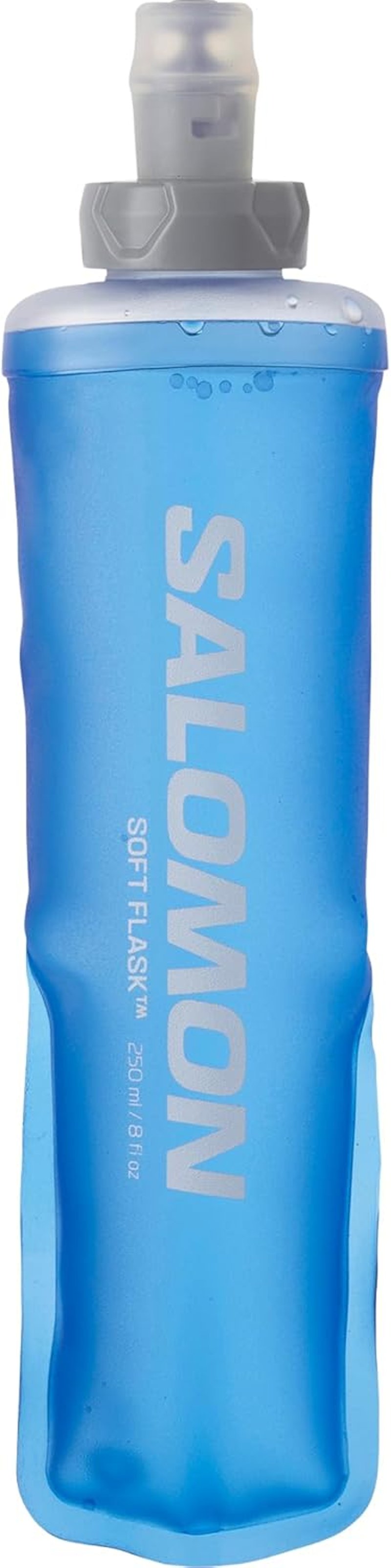 Salomon Soft Flask 250ml Futó Ivópalack Magas Áramlású Szeleppel - 0.25L, Clear Blue