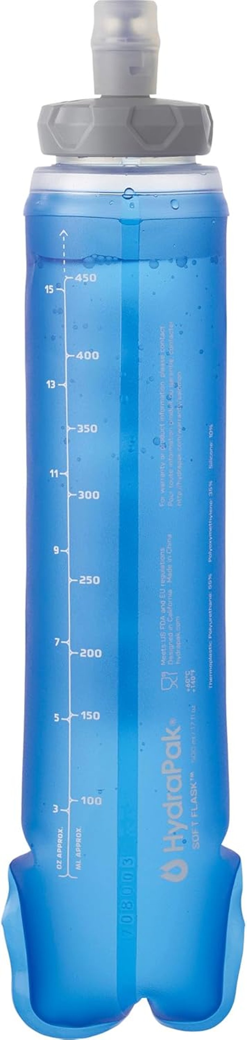 Salomon Soft Flask 500ml Puha Vízpalack Kék Magas Áramlási Szelep - Single