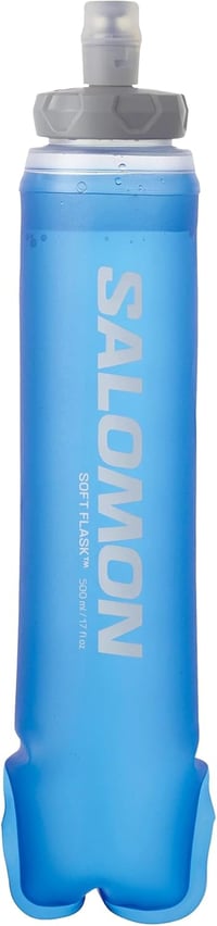 Salomon Soft Flask 500ml Puha Vízpalack Kék Magas Áramlási Szelep - Single 1