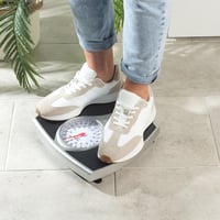 Mechanická osobná váha Salter 148 BKSVDR Speedo – analógový displej, kovová platforma, max. 136 kg, čierno-strieborná, bez batérií 5