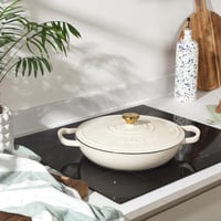 Liatinový hrniec Salter Chester – 30 cm Dutch Oven, 2,8 l — veľmi malý oťuk na smalte na vrchnej časti hrnca (stav: pozri 2. obrázok) 5