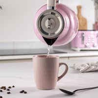 Salter Retro 1,7L Vízforraló 3kW Vezeték Nélküli Rózsaszín Szűrővel 4