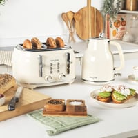 Salter Retro Krém Vízforraló 1.7L 360° Talapzat Gyors Forralás 3