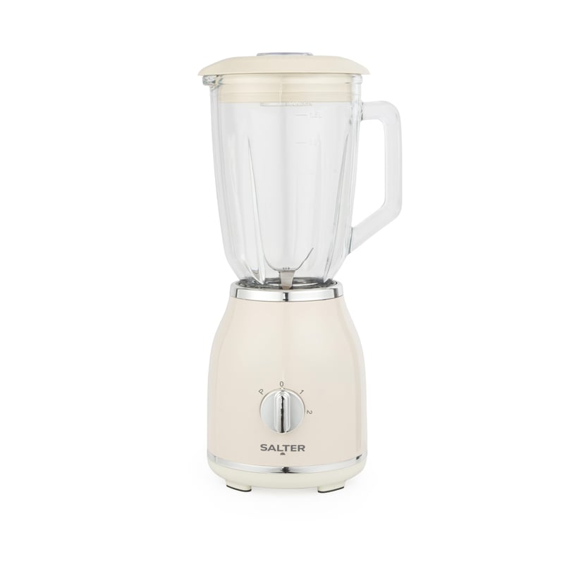 Salter Retro blender - krem boja - staklena posuda od 1,5 L, 1000 W
