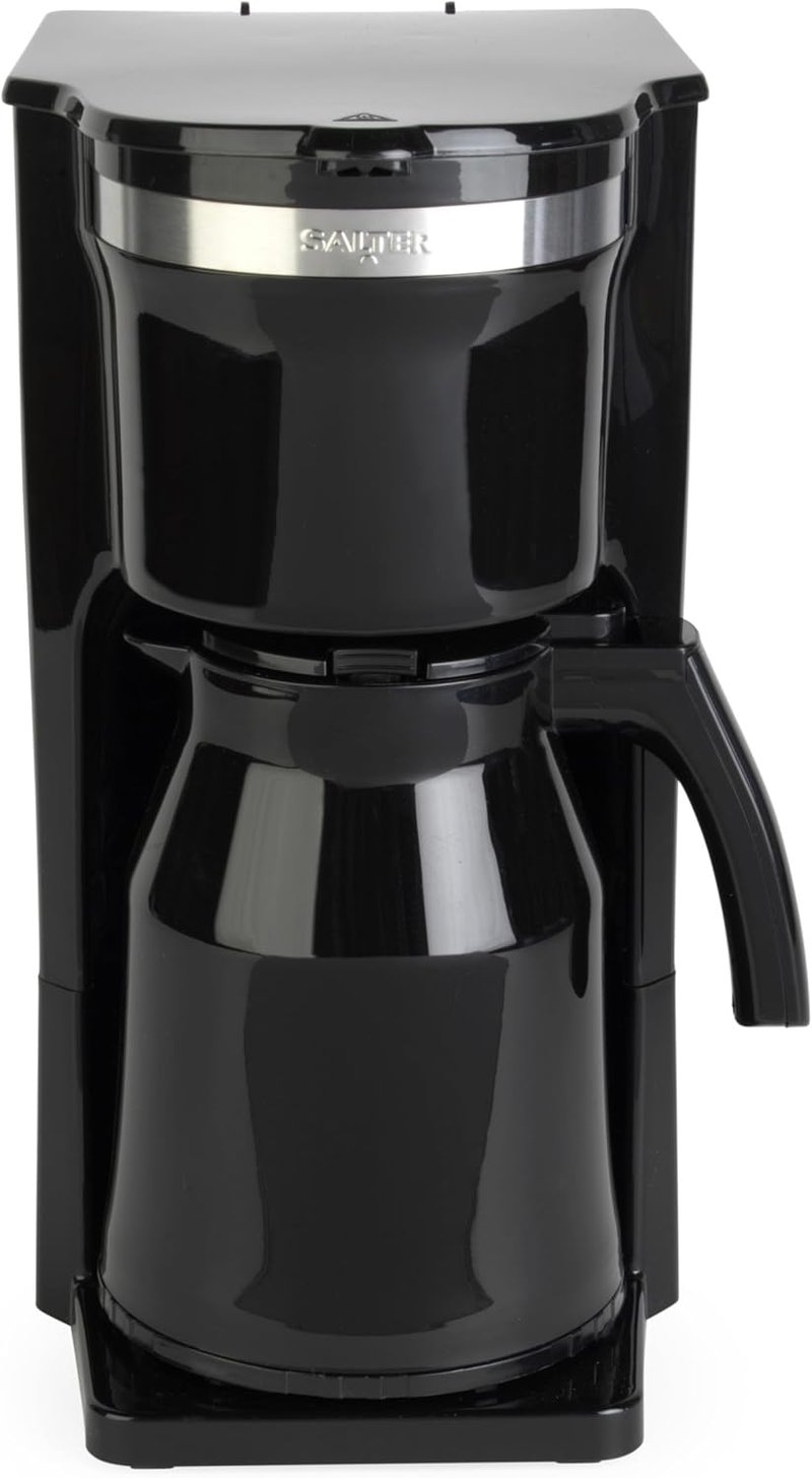 Salter Thermobrew Filteres Kávéfőző 8 Csésze, 1L Termikus Üveg, 5 Órás Hőtartás