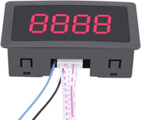 Samfox LED Impulzusszámláló 0-9999 Digitális Kijelző - Piros Panelmérő DC 8-24V 30mA, Fel/Le Számlálás Funkcióval, Ipari Vezérléshez 6
