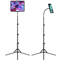 Suport Trepied pentru Tabletă SAMHOUSING, Reglabil pe Înălțime până la 165 cm, pentru iPad Pro 12.9 Air Mini, iPhone și Smartphone-uri, Compatibil cu Tablete de 4.5-13 Inch 1