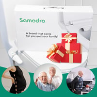 SAMODRA Bidet Attachment Duális Vízsugaras Wc Ülőke Csatlakozó Papírmegtakarítás 5
