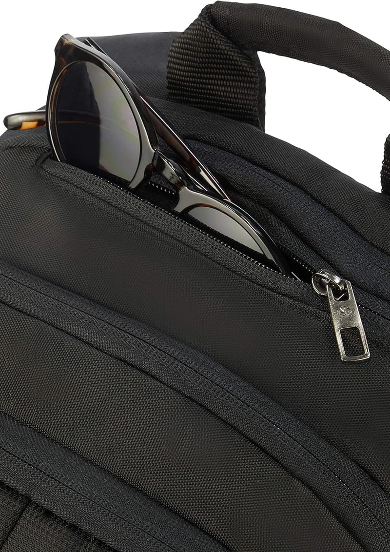 Samsonite Guardit 2.0 Laptop Hátizsák 15.6 Colos Notebook Táska 22.5L Fekete Unisex Számítógép Hátizsák Iskolai Munkába