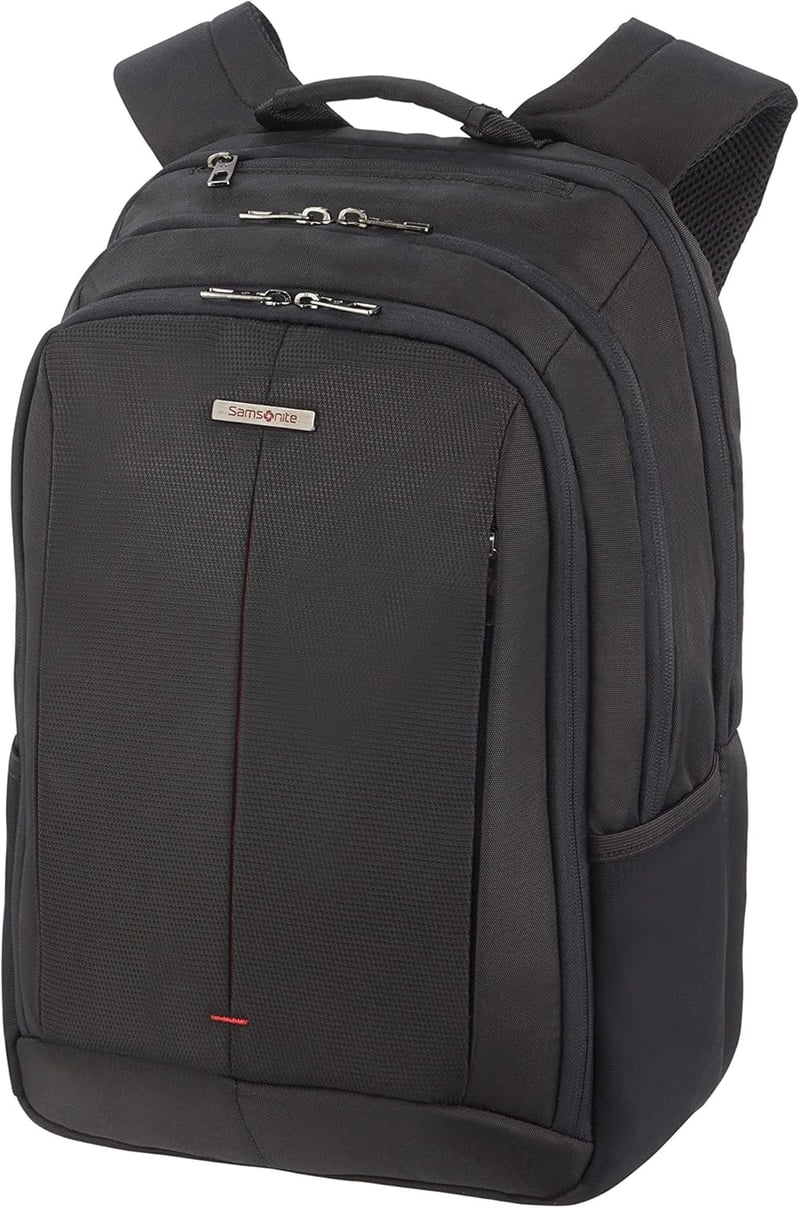 Samsonite Guardit 2.0 Laptop Hátizsák 15.6 Colos Notebook Táska 22.5L Fekete Unisex Számítógép Hátizsák Iskolai Munkába