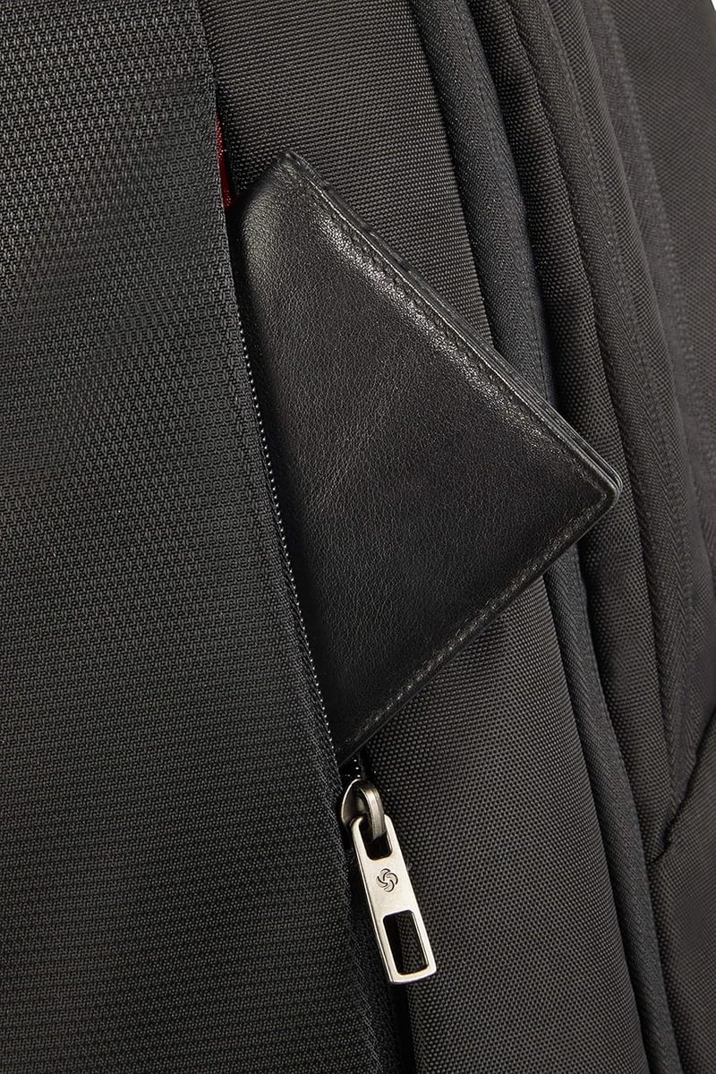 Samsonite Guardit 2.0 Laptop Hátizsák 15.6 Colos Notebook Táska 22.5L Fekete Unisex Számítógép Hátizsák Iskolai Munkába