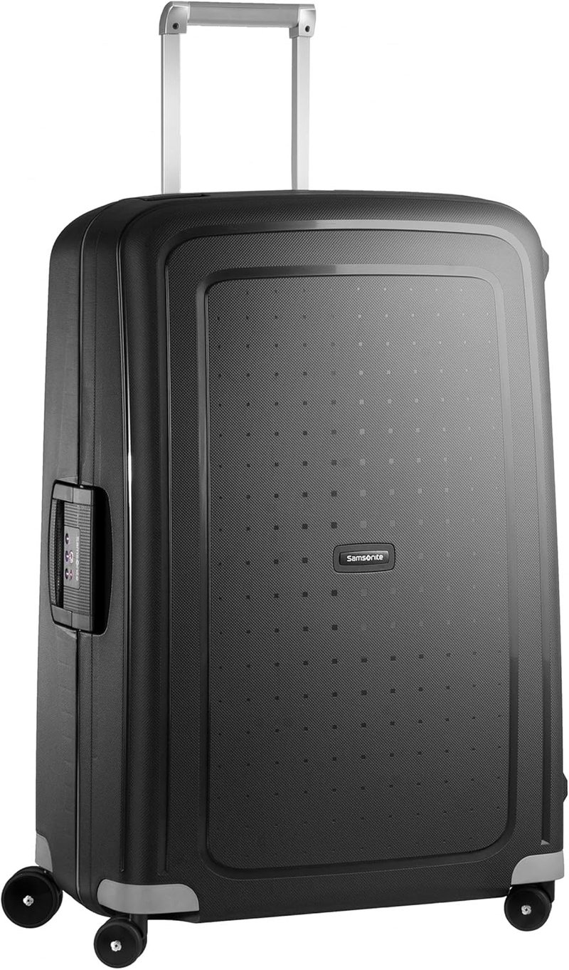 Samsonite S'Cure Spinner L 75cm 102L Fekete Utazóbőrönd