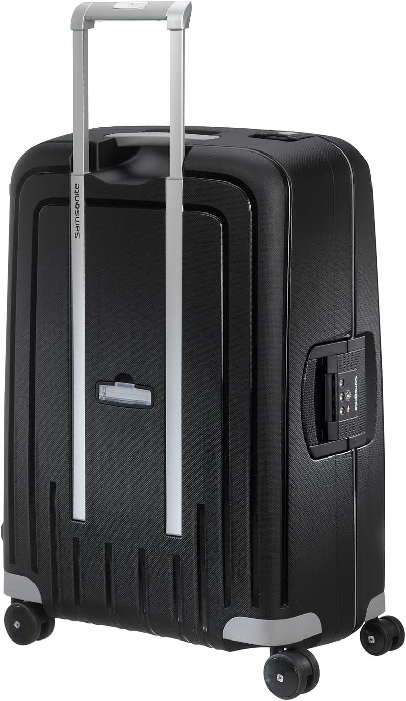 Samsonite S'Cure Spinner L 75cm 102L Fekete Utazóbőrönd