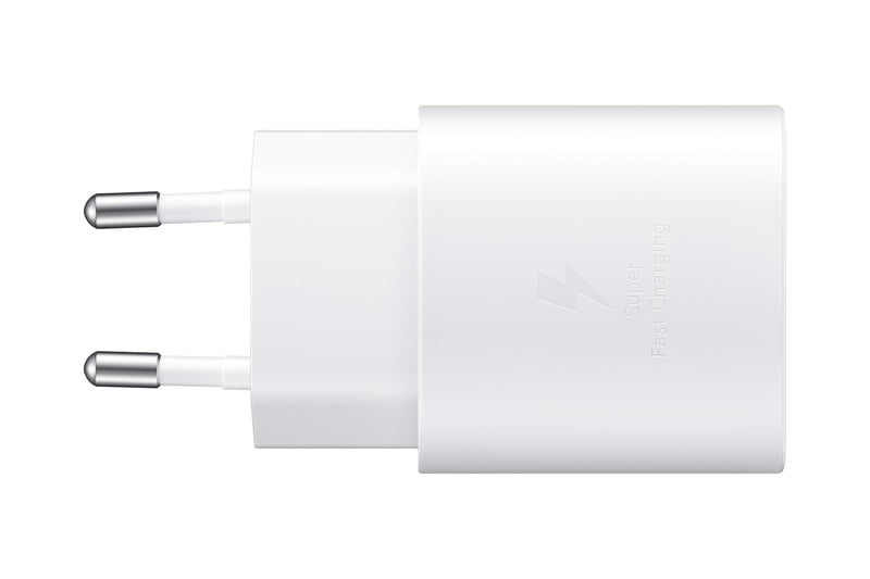 Samsung 25W USB-C gyors töltő adapter kábel nélkül - fehér