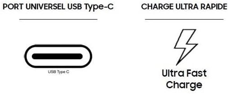 Samsung 25W USB-C Gyorstöltő Adapter Fekete - Eredeti Töltő Kábel Nélkül - (25W) EU, black