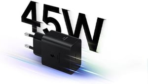 Samsung 45W USB-C mrežni punjač, bez kabela - crni