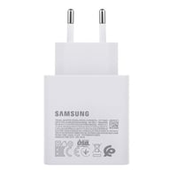 Rýchlonabíjací adaptér Samsung 65W USB-C s redukciou USB-C na USB, originálny, bez kábla, biely 6