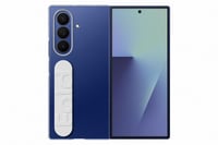 Priehľadný kryt Samsung Clear Grip Case EF-QF966 pre Galaxy Z Fold7 s držiakom na prst a ochrannou fóliou na displej, nárazuvzdorný, priehľadný 3