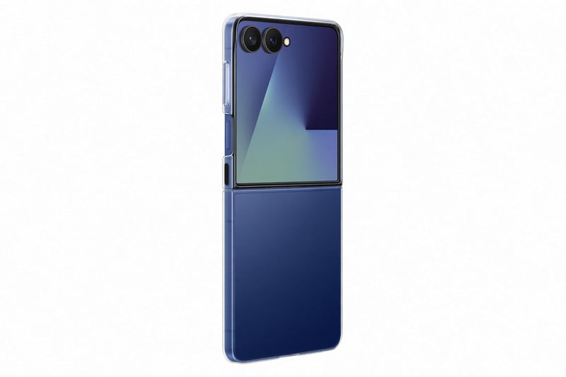 Priehľadný kryt Samsung EF-AF766 Clear Case pre Galaxy Z Flip7