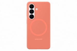 Husă magnetică din silicon Samsung EF-ES942 pentru telefon Samsung Galaxy S26 – Roșu coral