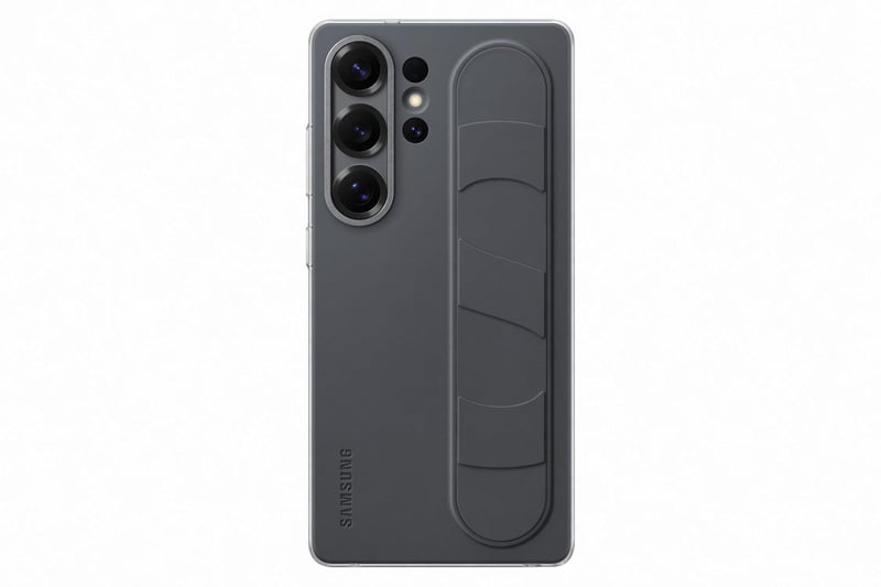 Kryt Samsung EF-GS938 Standing Grip pre Galaxy S25 Ultra s držiakom na prst, tenký dizajn, čierny