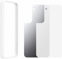Husă din silicon Samsung EF-MS901 Frame pentru Samsung Galaxy S22, Rezistentă la șocuri, Subțire și Anti-alunecare, Transparentă 3