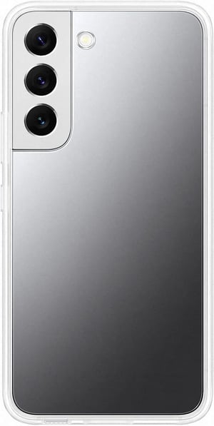 Husă din silicon Samsung EF-MS901 Frame pentru Samsung Galaxy S22, Rezistentă la șocuri, Subțire și Anti-alunecare, Transparentă