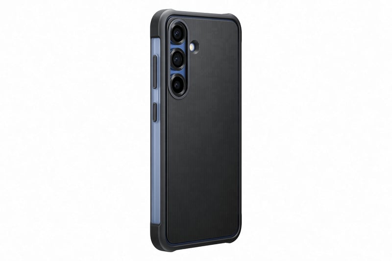 Husă Samsung EF-RS931 Rugged pentru smartphone Galaxy S25 - Husă de protecție rezistentă la șocuri, negru