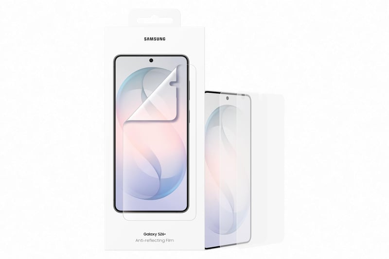 Folie de protecție ecran Samsung EF-US947 Anti-Reflex pentru smartphone Galaxy S26+, anti-reflexie, sensibilă la atingere, transparentă