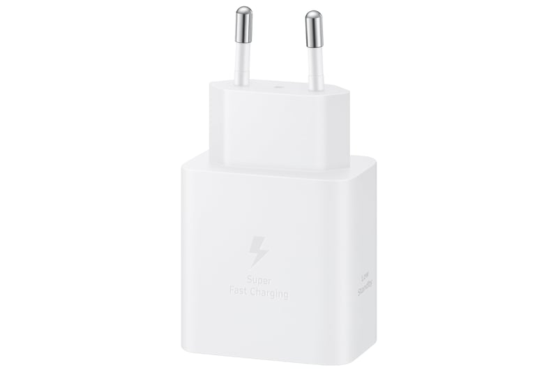Nabíjací adaptér Samsung EP-T4511NW 45W Super Fast Charging USB-C bez kábla, biely, rýchlonabíjanie