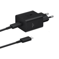 Adaptor Încărcător Rapid Samsung EP-T4511X 45W USB-C cu Cablu de Date, Compatibil cu Dispozitive de la Alți Producători, Negru 1