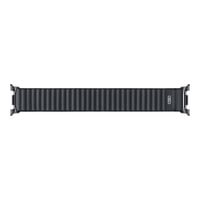 Curea din material textil Samsung ET-SVL33 pentru Galaxy Watch8 și Watch8 Classic, mărime M/L, cu scai, lungime reglabilă, culoare grafit 3