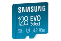 Pamäťová karta microSD Samsung EVO Select (2024) 128 GB, UHS-I U3, 4K UHD, rýchlosť čítania 160 MB/s — bez SD adaptéra (stav: pozri 2. obrázok) 5