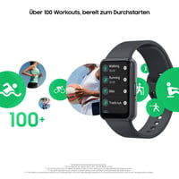 Inteligentné hodinky, fitnes náramok a monitor aktivity Samsung Galaxy Fit3 v sivej farbe 4
