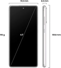 Smartphone Samsung Galaxy S20 FE Android – ecran Super AMOLED de 6,5 inchi, 256 GB/8 GB RAM, baterie de 4500 mAh, Cloud White 2